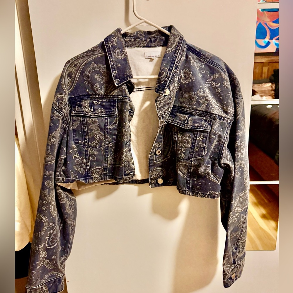 Women's Cropped Denim Jacket